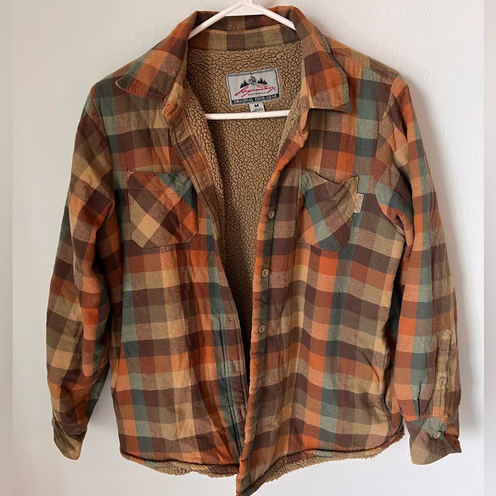 LEGENDARY WHITETAILS Open Country Sherpa Lined Shirt Jacket‼️